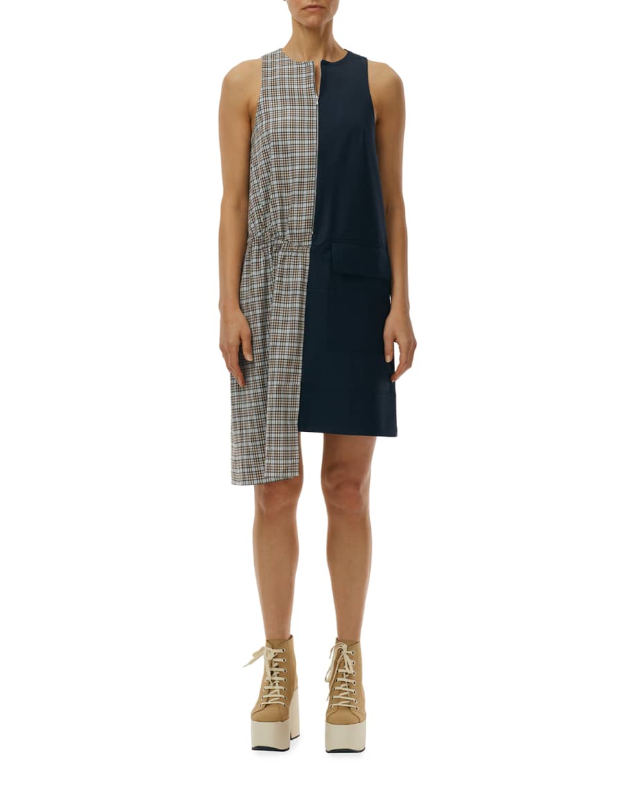 Tibi colorblock on sale dress