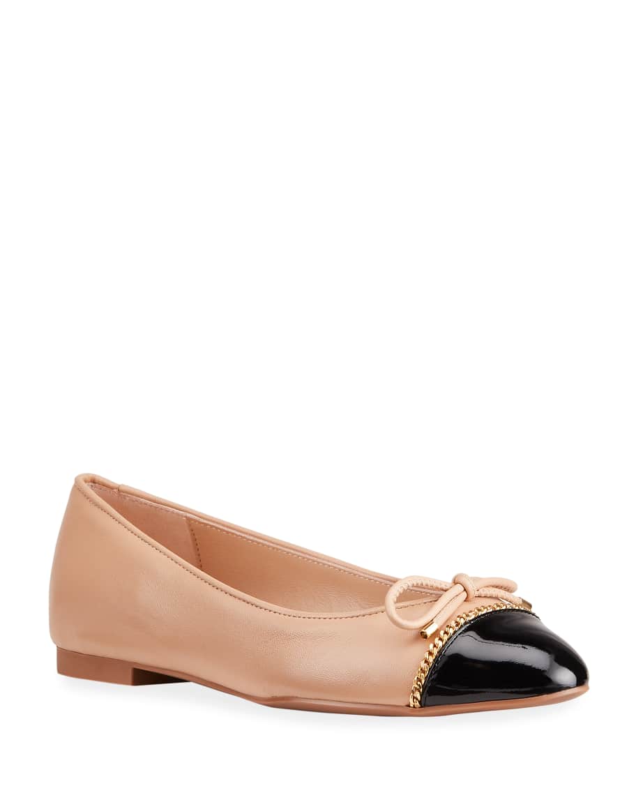 Stuart weitzman gabby store leather ballet flats