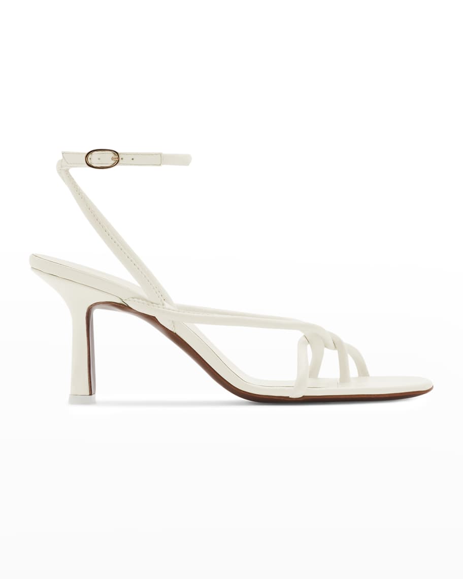 Neous Alkes Twisted Napa Ankle-Strap Sandals | Neiman Marcus