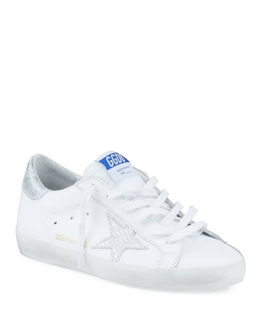 Golden Goose Superstar Low-Top Court Sneakers | Neiman Marcus