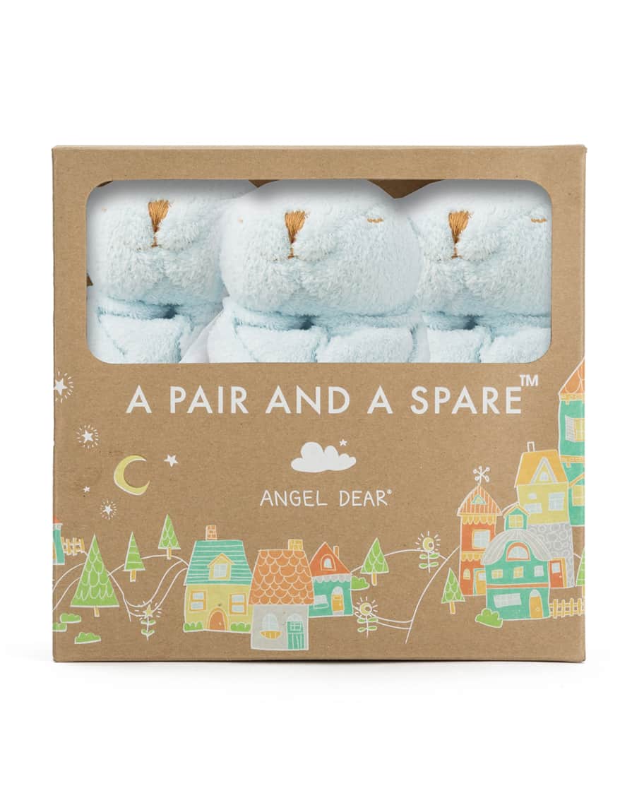 Angel Dear Blue Bunny Blankie 3Pack Neiman Marcus