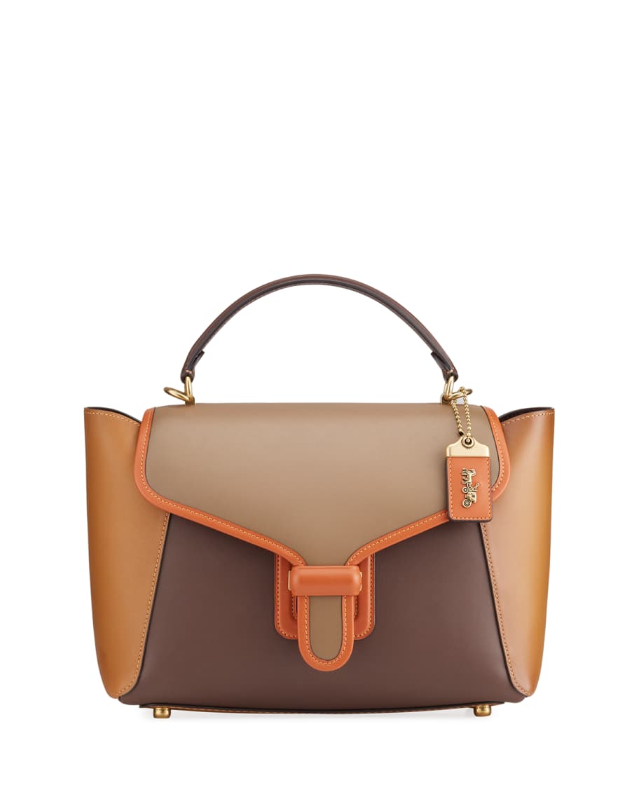 Coach 1941 Courier Carryall Satchel Bag in Colorblock Leather | Neiman ...