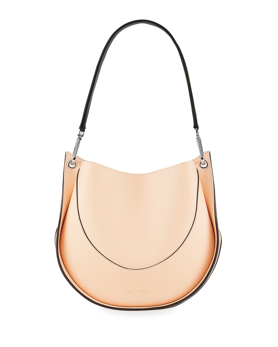 Small Eleanor Flocked Bag, Handbags