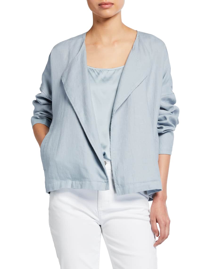 Eileen fisher shop linen jacket