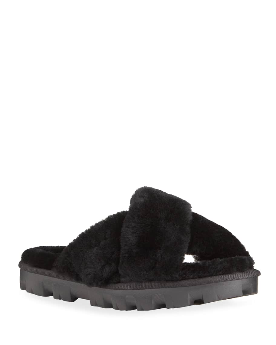 Ugg hot sale fuzzette slide