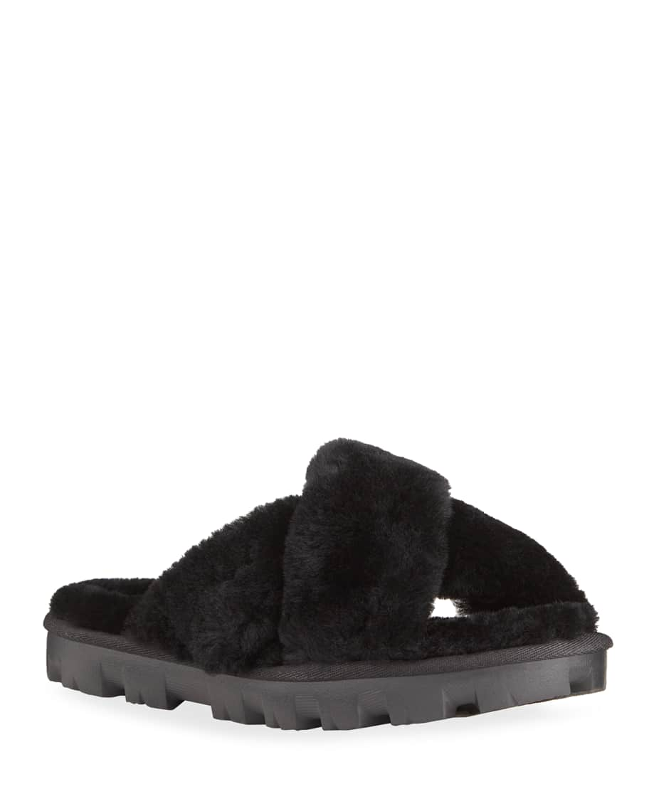 UGG Fuzzette Slide Slippers | Neiman Marcus