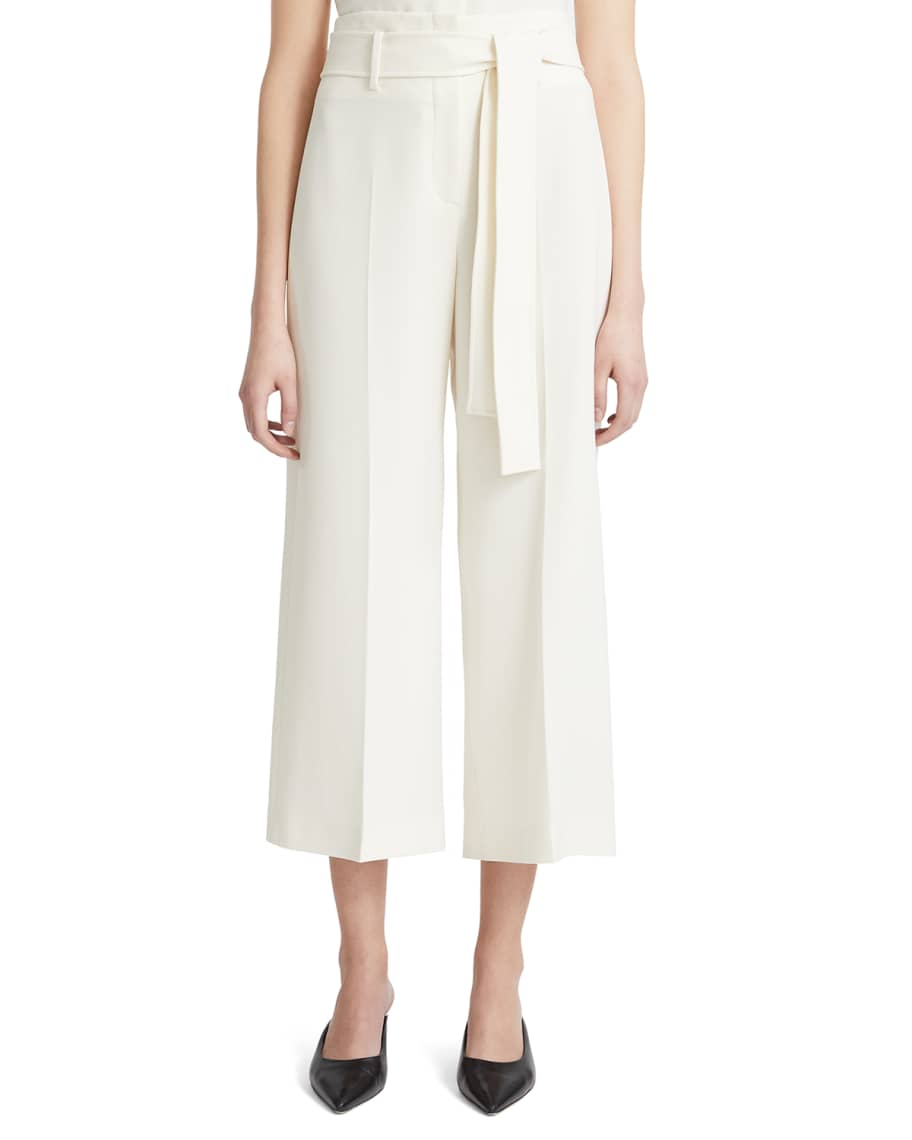 Theory belted crop pants clearance