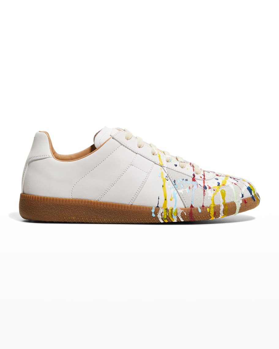Replica Paint-Splatter Sneakers | Neiman Marcus