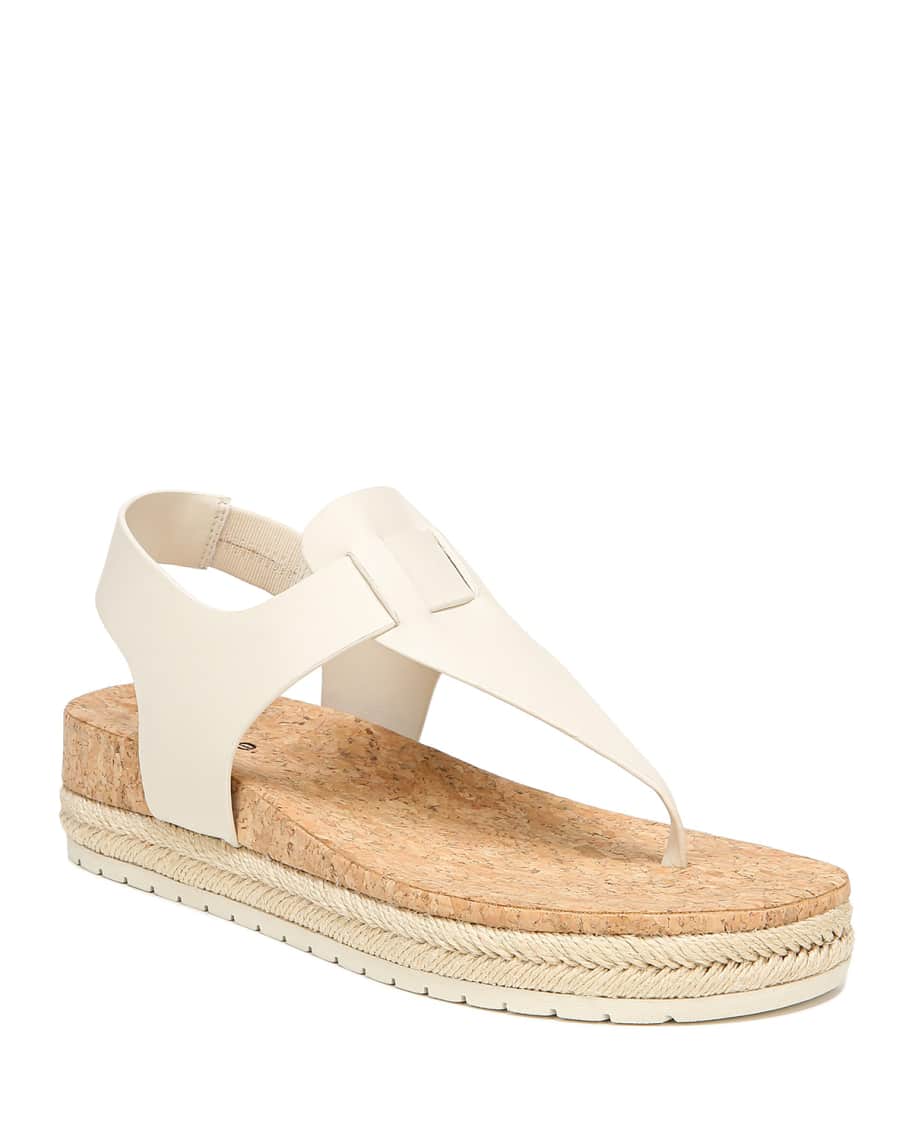 Vince Flint San Remo Leather Thong Sandals Neiman Marcus