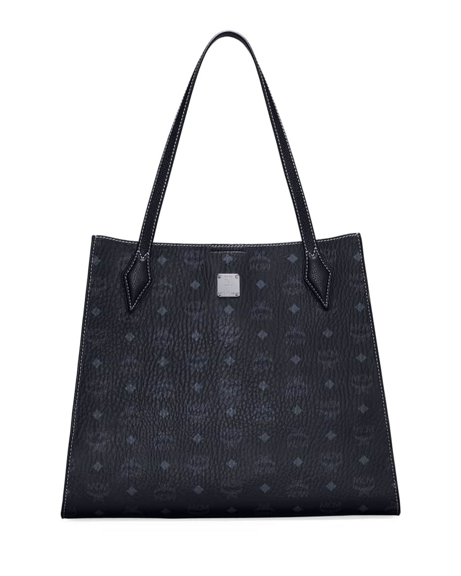 Luisa shopper in visetos leather block hotsell