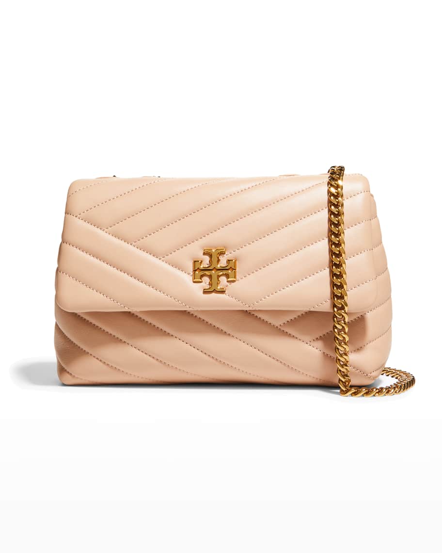 Tory Burch Kira Small Convertible Chevron Quilted Shoulder Bag 