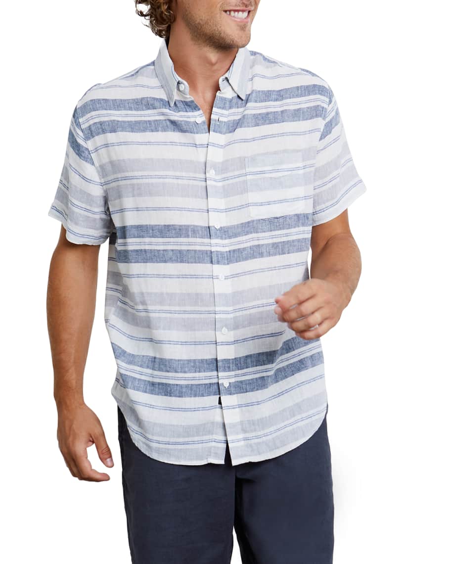 Rails Men's Carson Striped Sport Shirt | Neiman Marcus