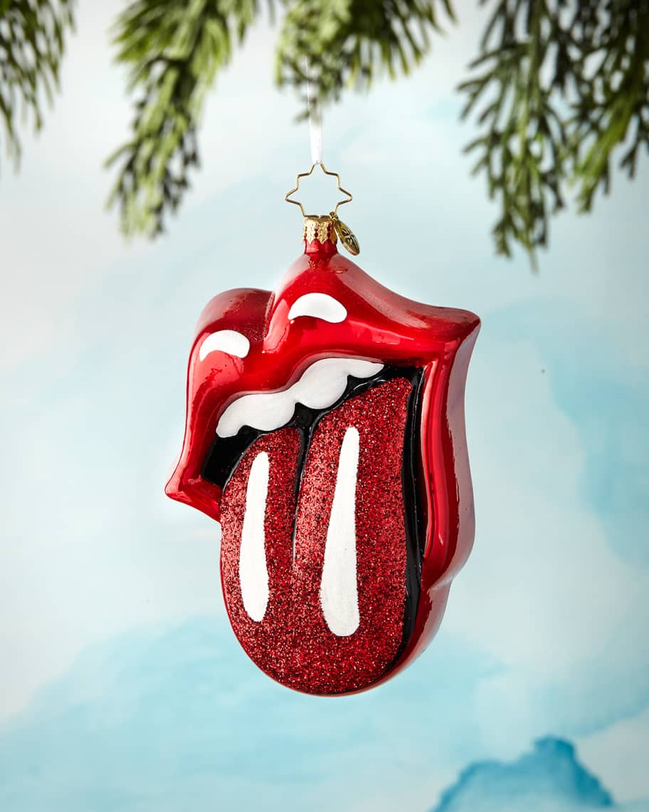 Christopher Radko Rolling Stones Christmas Ornament | Neiman Marcus