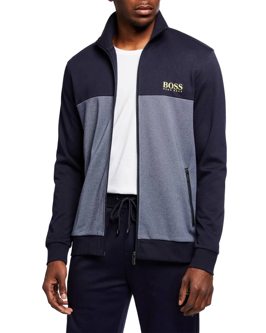 Boss pique mix track top clearance