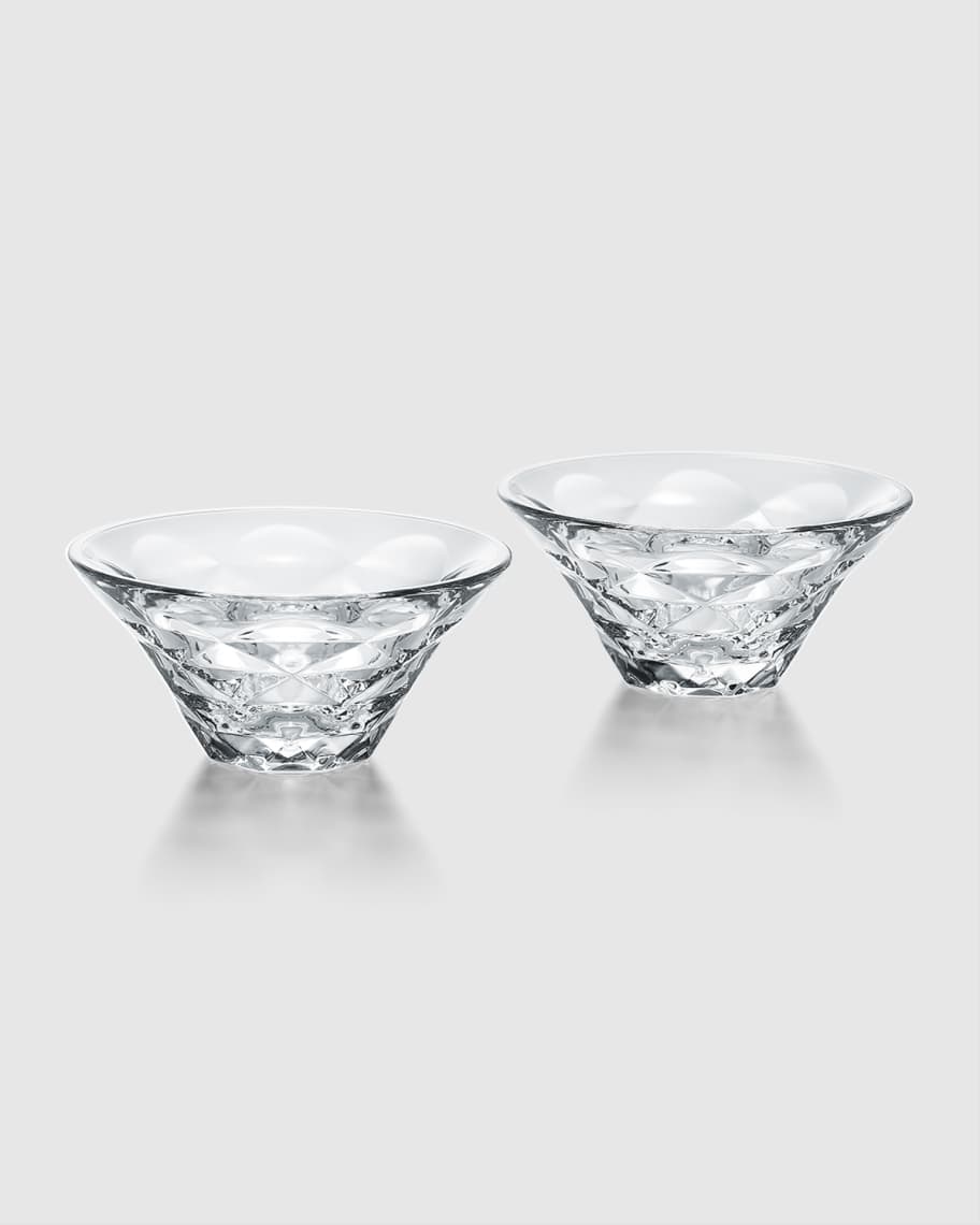Baccarat Small Swing Dishes, Set of 2