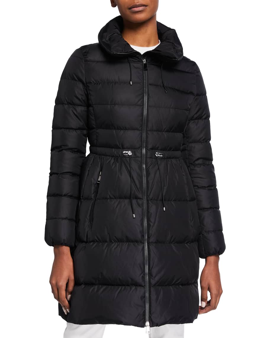 Moncler Malban Fitted Down Jacket | Neiman Marcus