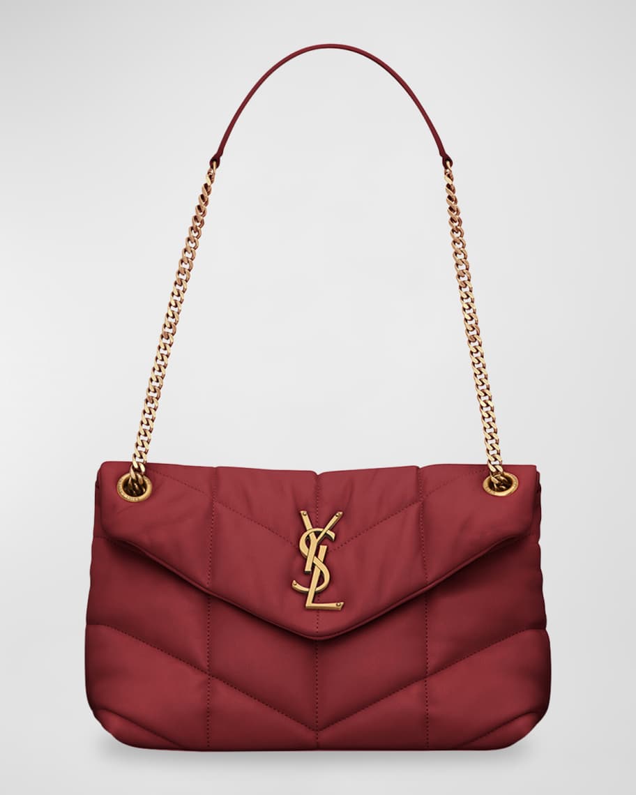 Saint Laurent LouLou YSL Small Puffer Shoulder Bag