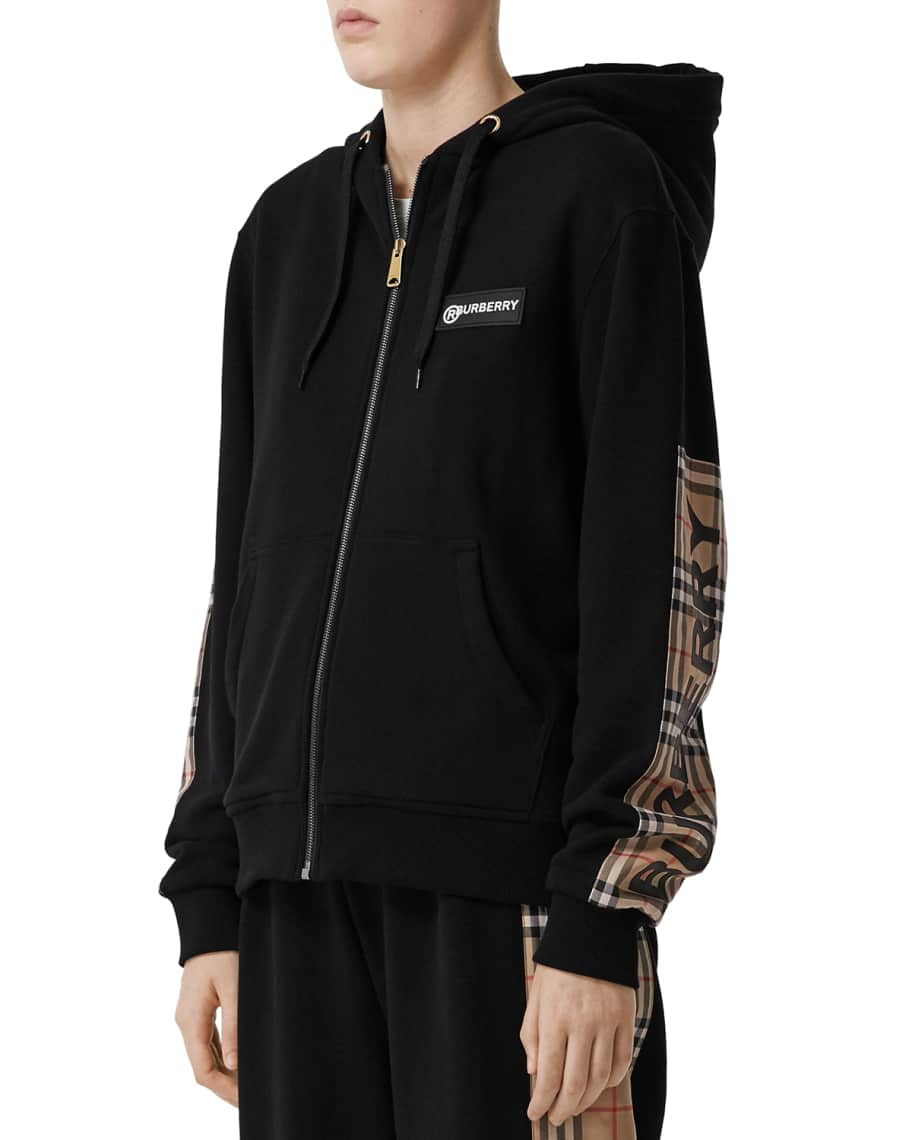 Louis Vuitton Stamped Zip-Up Hoodie