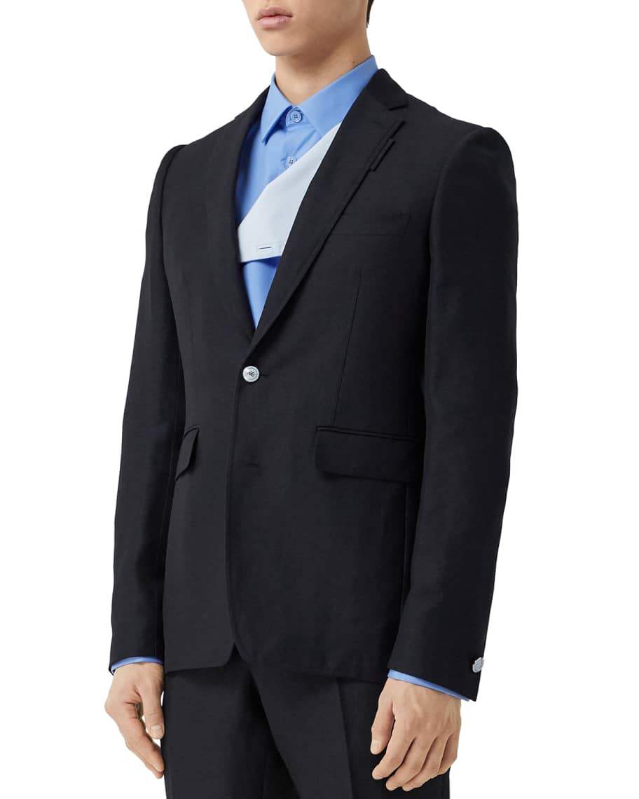 Burberry Men s Classic TB Button Sport Jacket Neiman Marcus