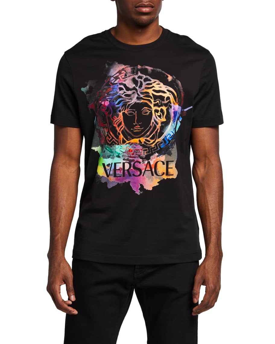 Versace watercolor shirt clearance