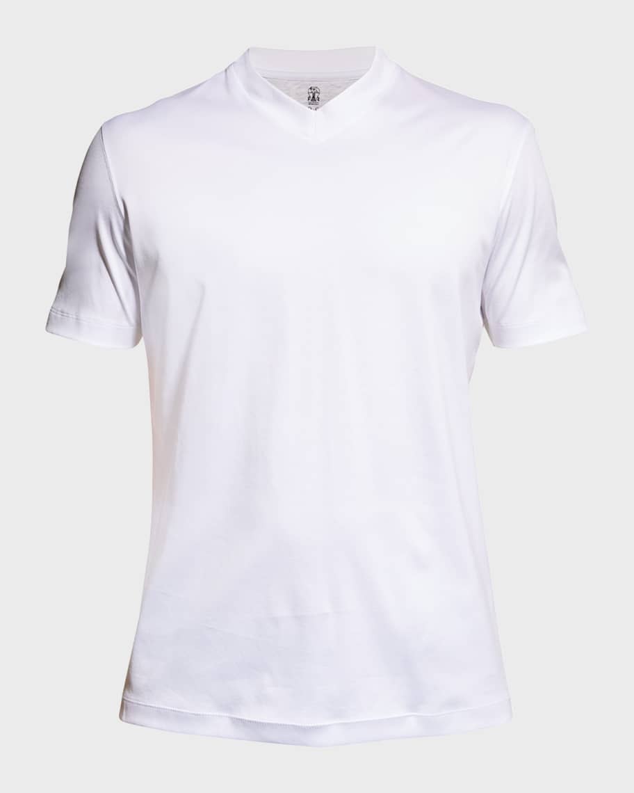 Men's Basic-Fit V-Neck T-Shirt
