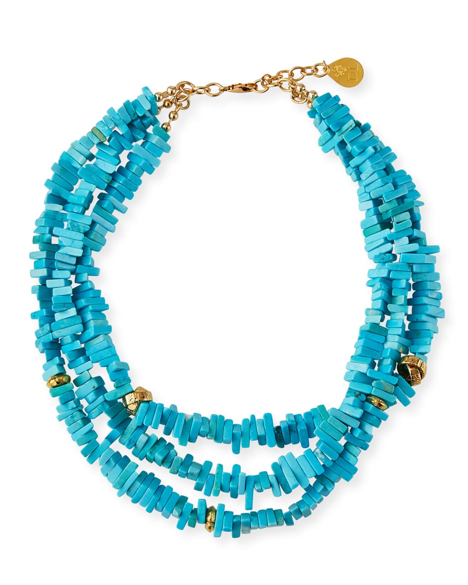 Devon Leigh Turquoise Multi-Strand Necklace | Neiman Marcus