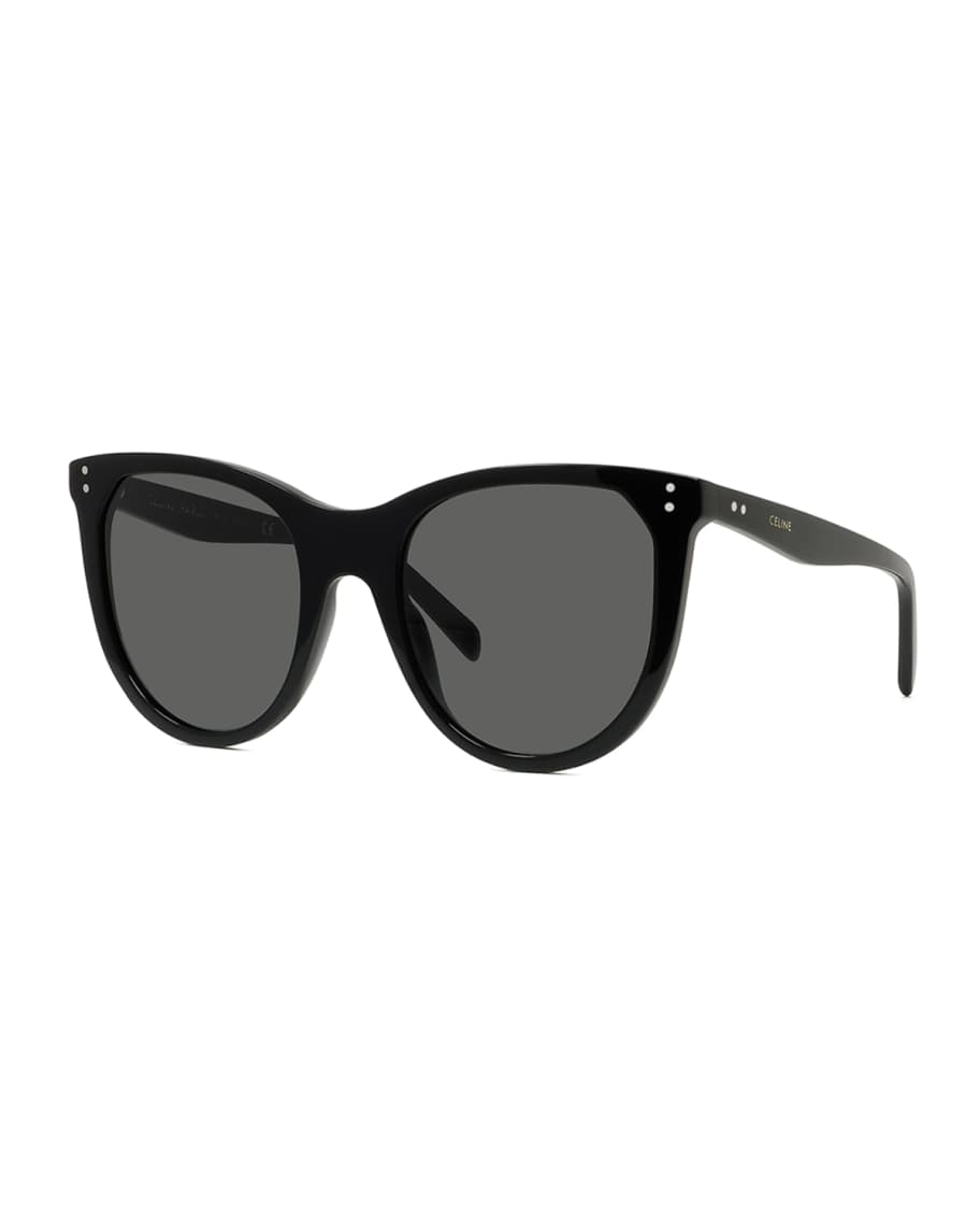 Celine Oversized Oval Acetate Sunglasses | Neiman Marcus