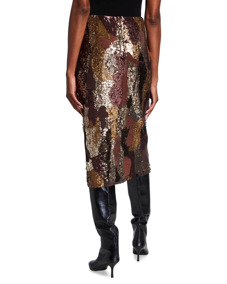 Casey sequin shop pencil skirt
