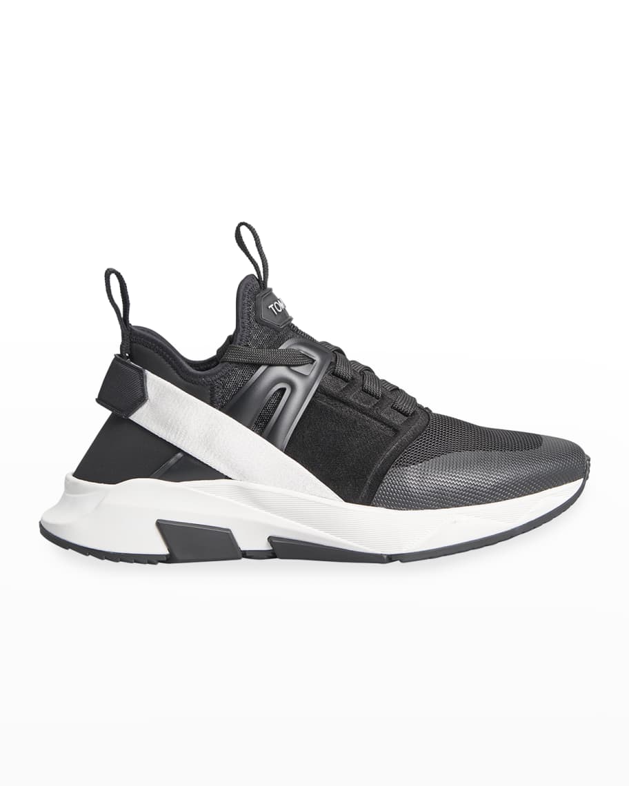 TOM FORD Jago Contrast Trainer Sneakers | Neiman Marcus