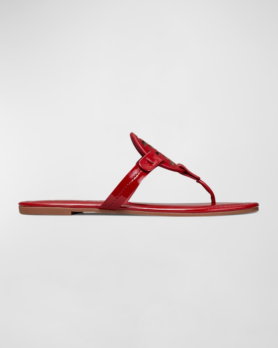 Tory Burch Miller Patent Leather Sandals | Neiman Marcus