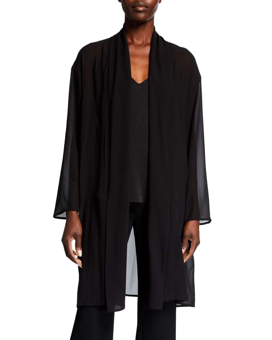 Eileen fisher silk kimono clearance
