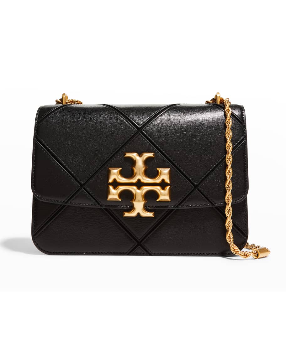 Tory Burch Eleanor Diamond Quilt Convertible Shoulder Bag | Neiman Marcus