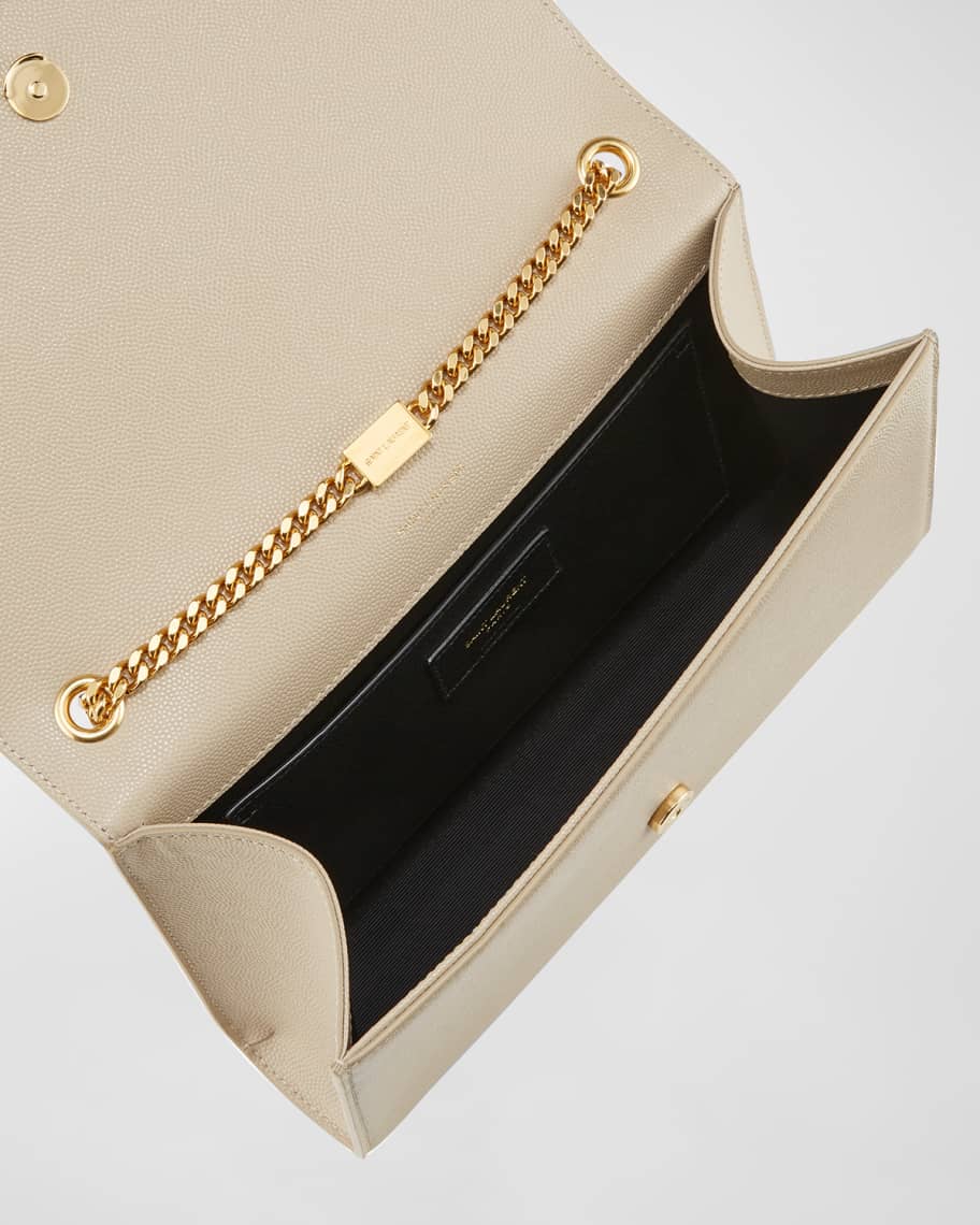 kate medium ysl monogram grain de poudre crossbody bag