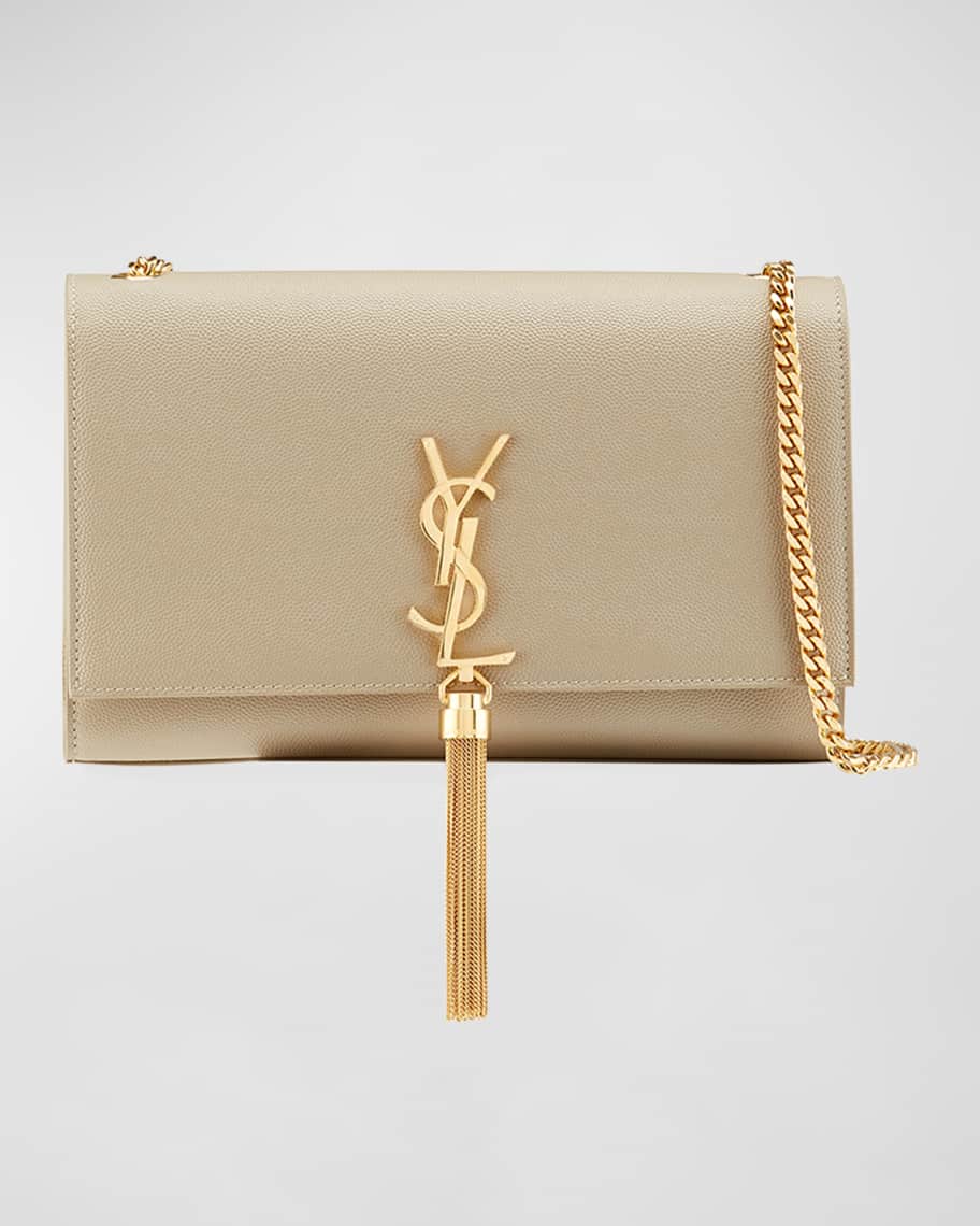 kate medium ysl monogram grain de poudre crossbody bag