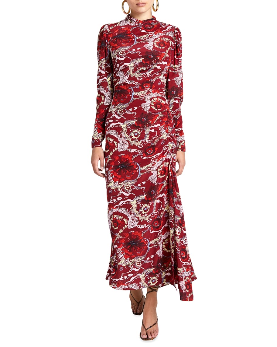 A.L.C. Isabella LongSleeve Cocktail Dress Neiman Marcus