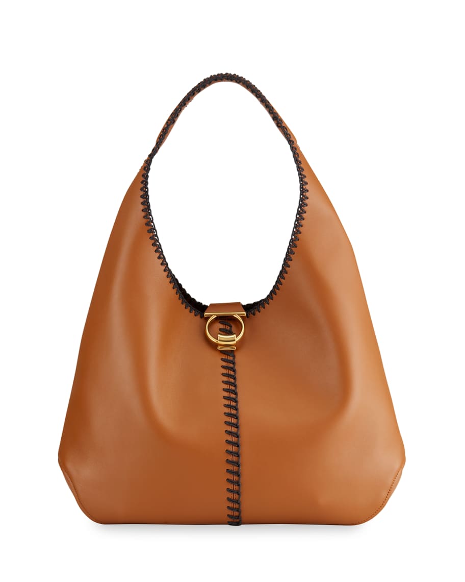 Ferragamo Margot Hand Bag in Natural