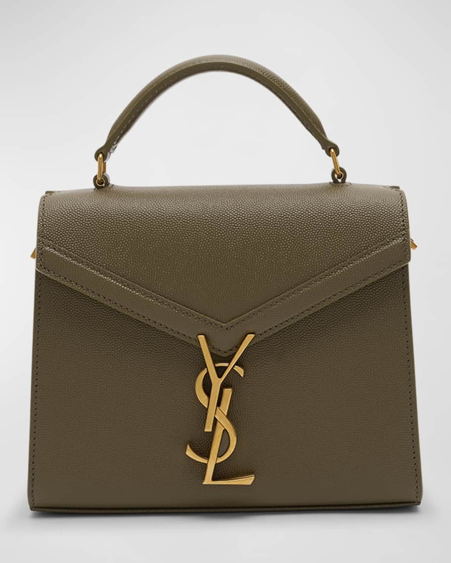 Saint Laurent Mini Cassandra Leather Top Handle Bag