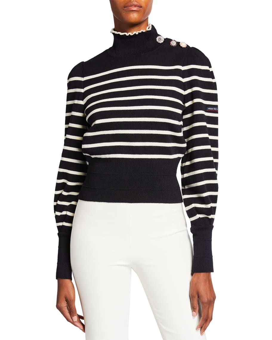 The Marc Jacobs Armor Lux x Marc Jacobs The Breton Sweater | Neiman Marcus