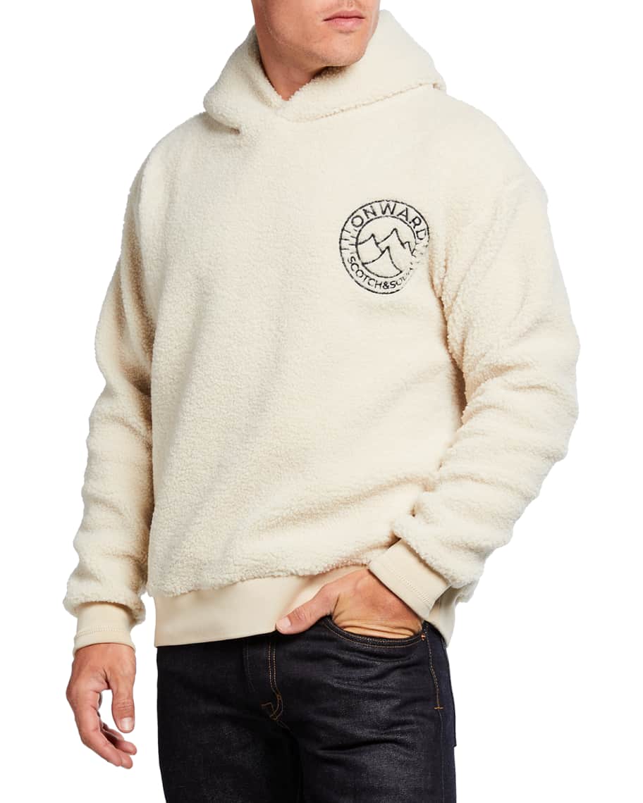 Scotch and soda sherpa hoodie clearance