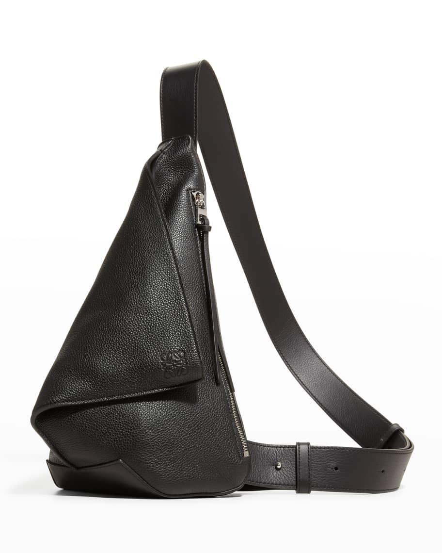 Loewe Men's Anton Leather Sling Backpack