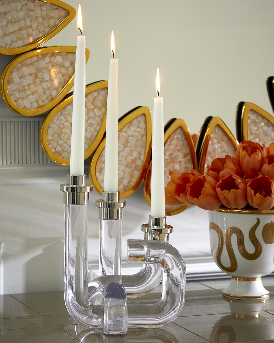Jonathan Adler Pompidou Acrylic Candleholder | Neiman Marcus