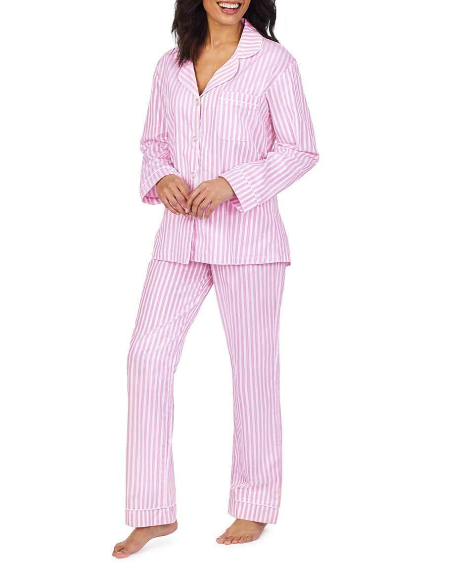 BedHead Pajamas 3D Striped Cotton Long-Sleeve Classic Pajama Set ...