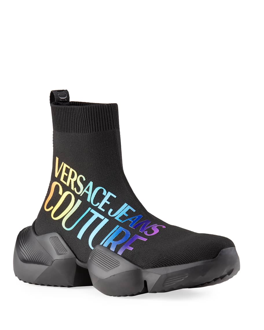 Versace jeans sock shoes discount