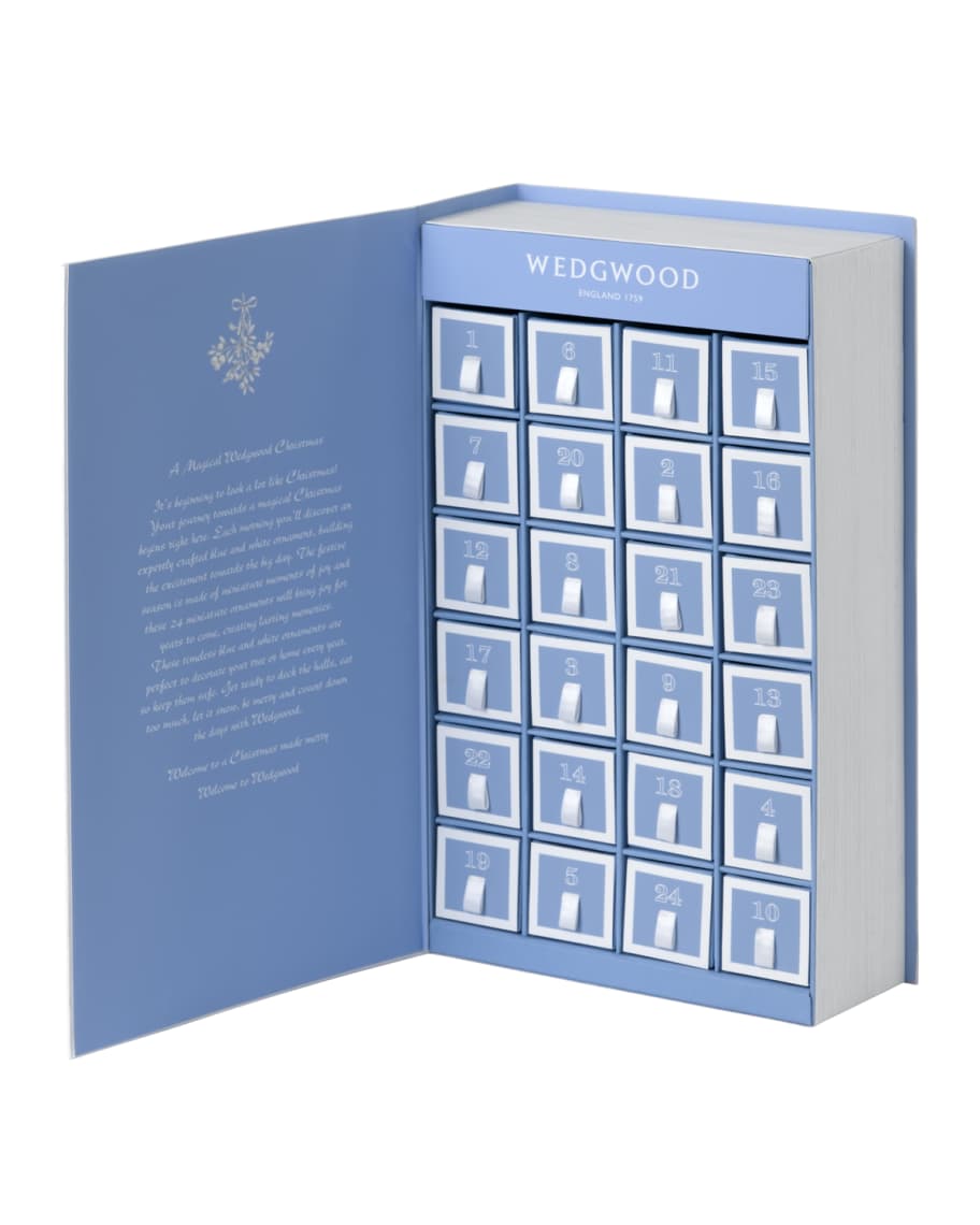 Wedgwood Advent Calendar Book Neiman Marcus