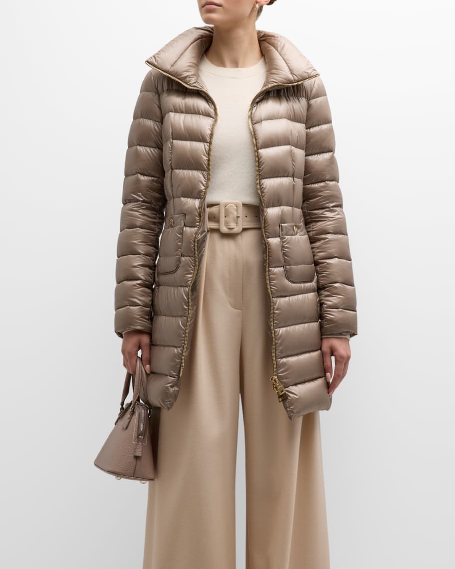 Herno Maria Fitted Down Jacket | Neiman Marcus