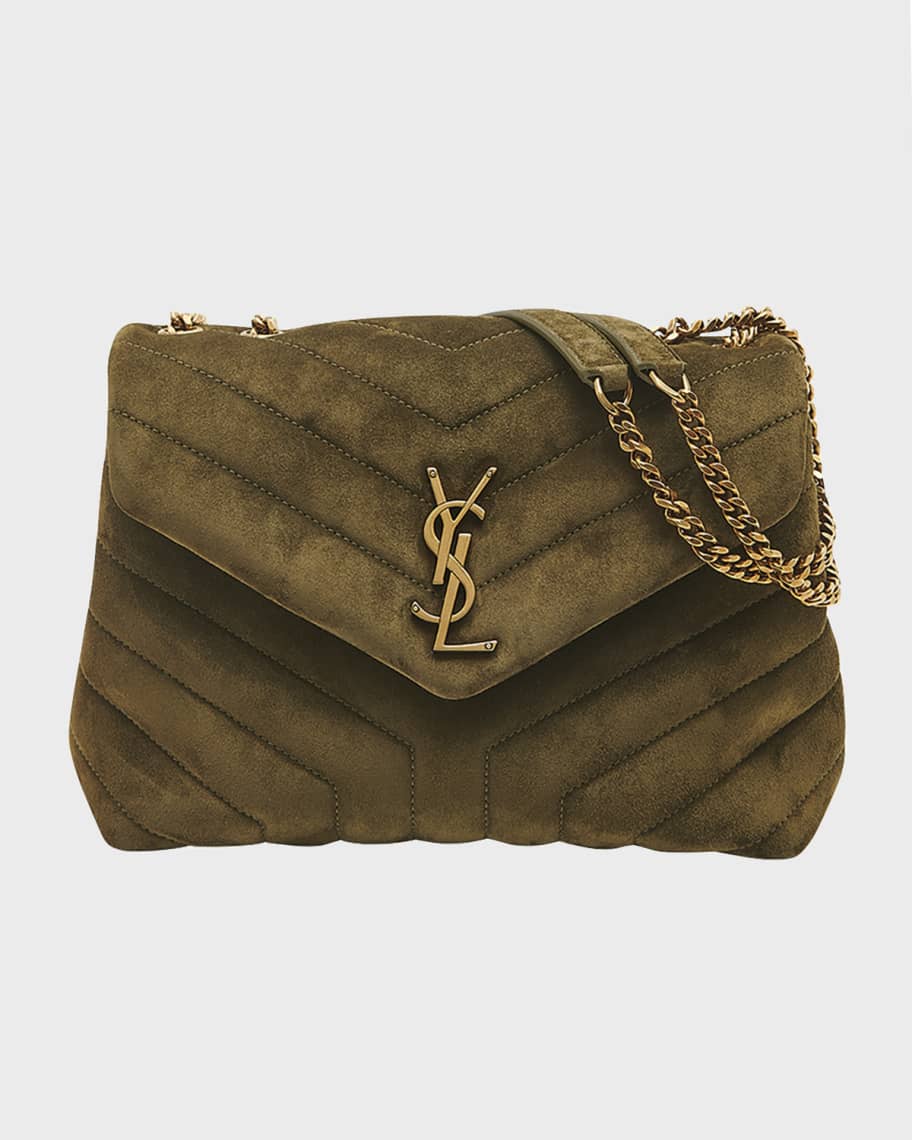 【SAINT LAURENT】LOULOU SMALL SHOULDER BAG Saint Laurent Loulou Small Shoulder Bag in Quilted Leather