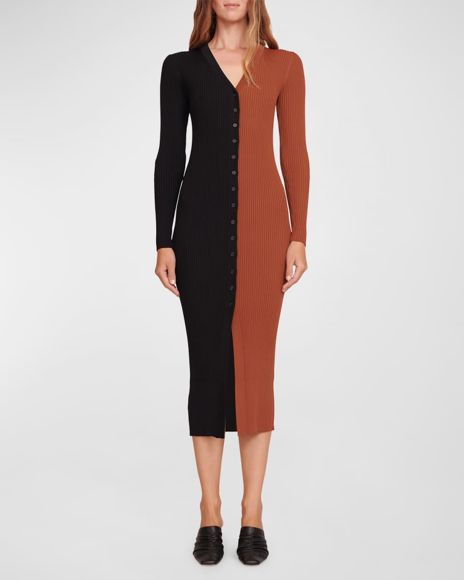 Shoko colorblock sweater dress Clearance