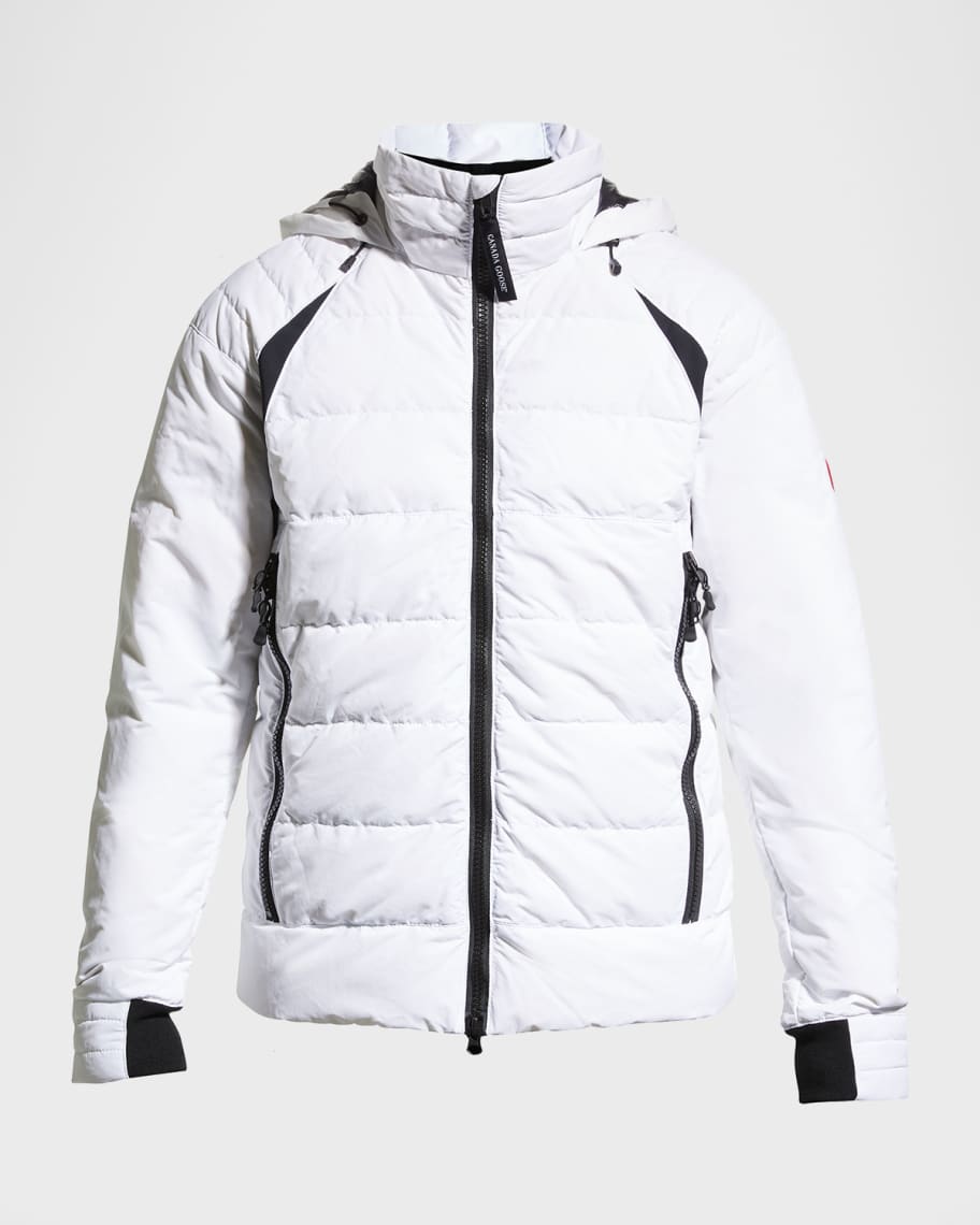 Canada goose men's hybridge store hooded down puffer base jacket
