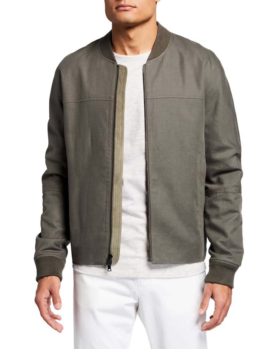 Vince bomber jacket mens discount