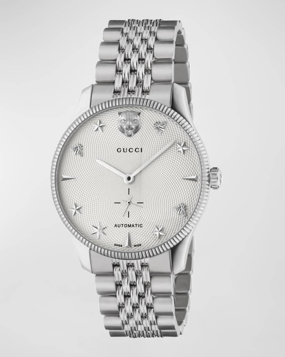 Gucci Men's G-Timeless 40mm Automatic Bracelet Watch | Neiman Marcus